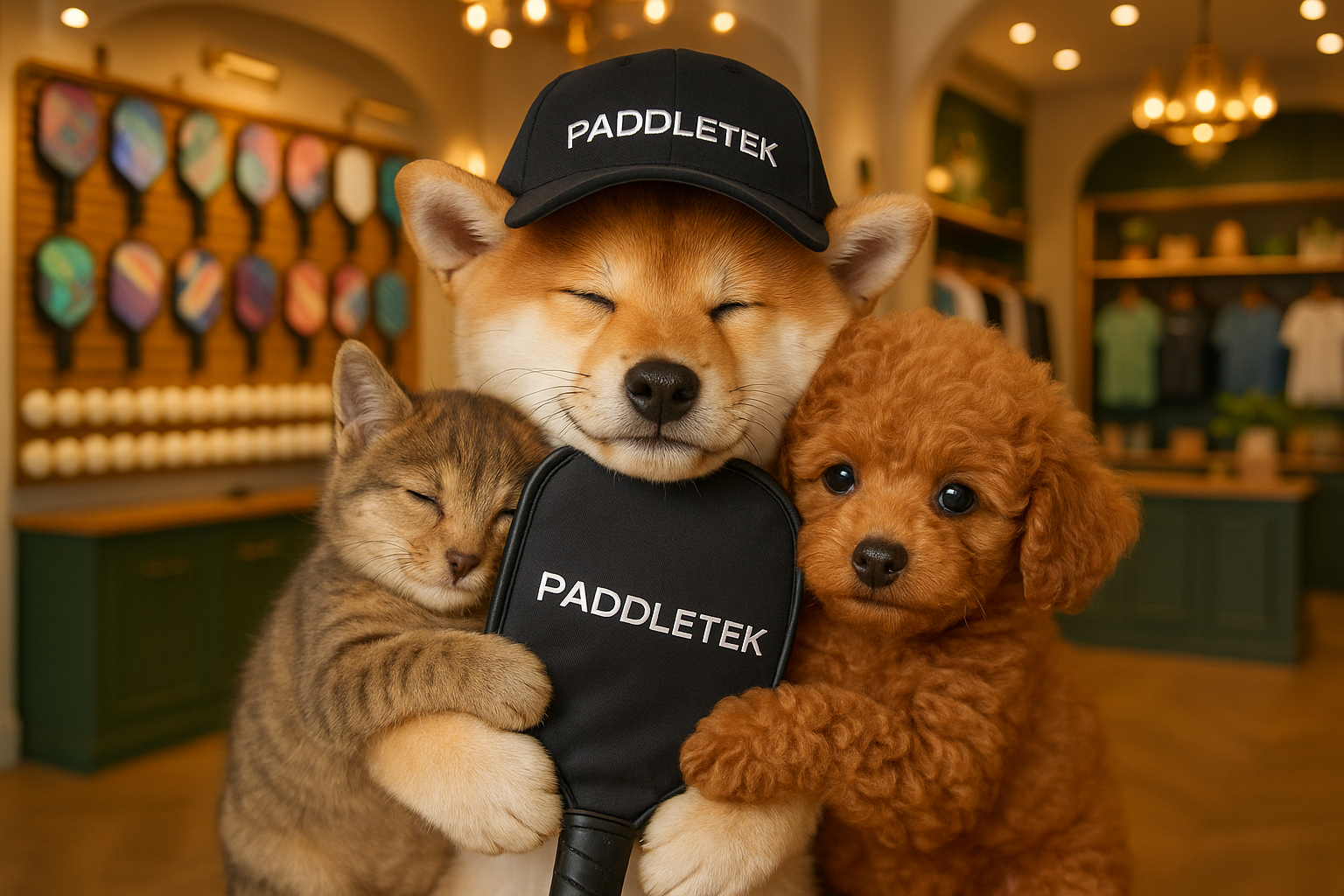 PADDLETEK(パドルテック)とピックルボールパドルと犬猫