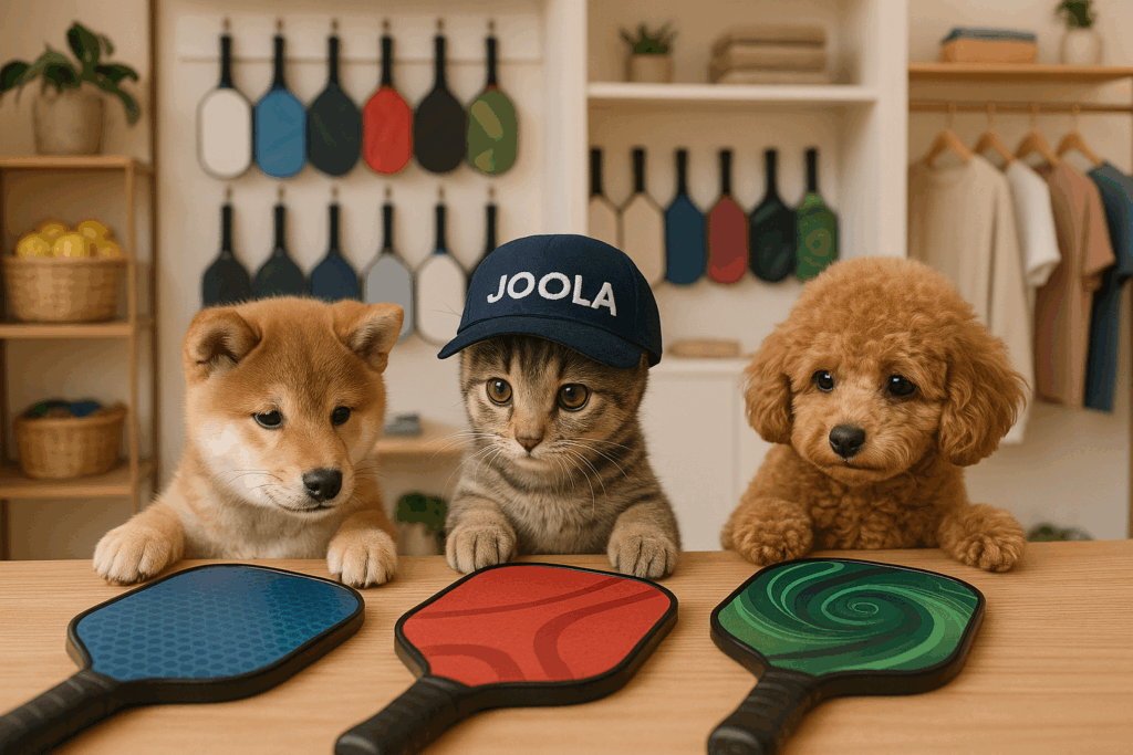 JOOLA(ヨーラ)とピックルボールと犬猫