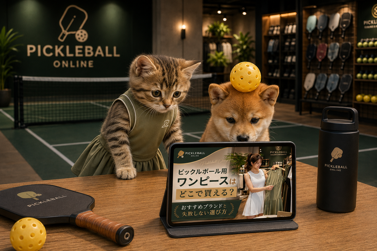 ピックルボール用ワンピースはどこで買える？おすすめブランドと失敗しない選び方
