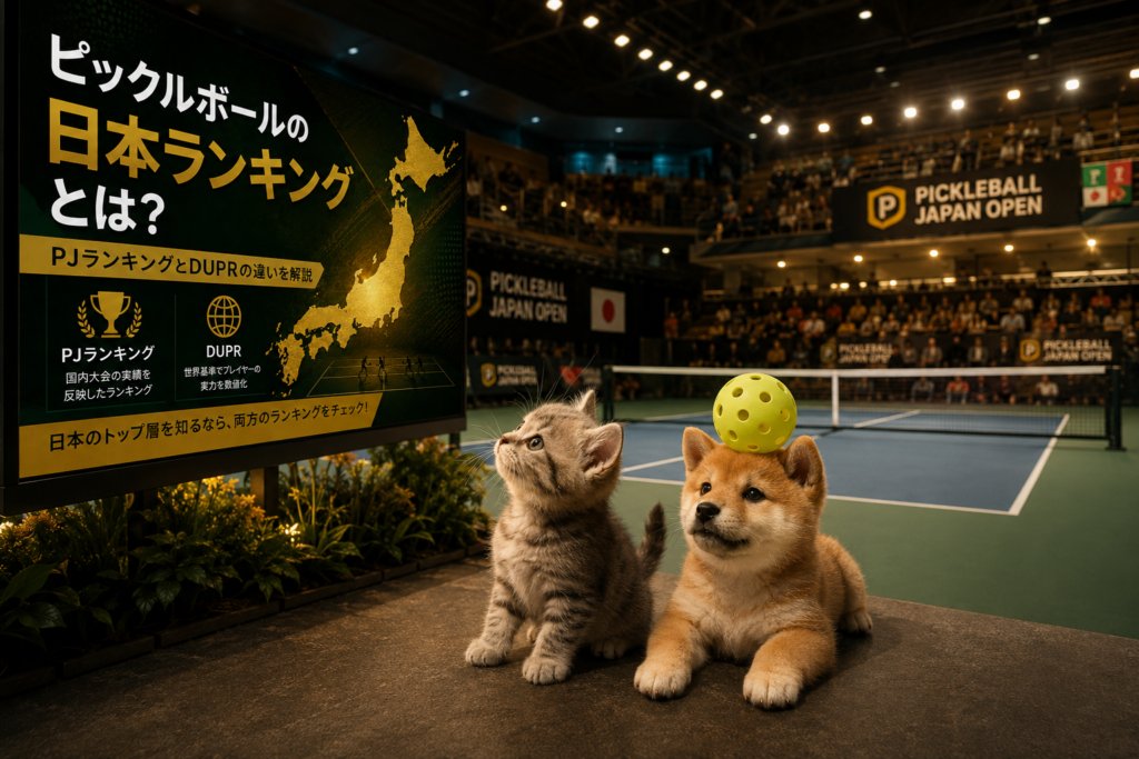 ピックルボールの日本ランキングとは?