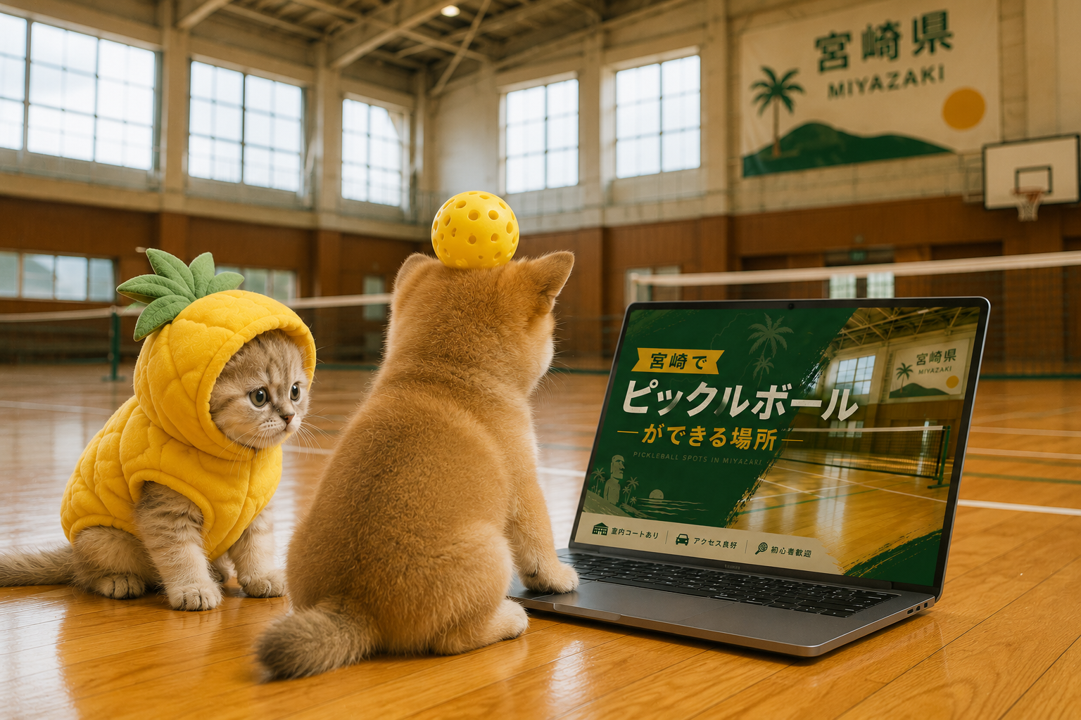 宮崎でピックルボールができる場所