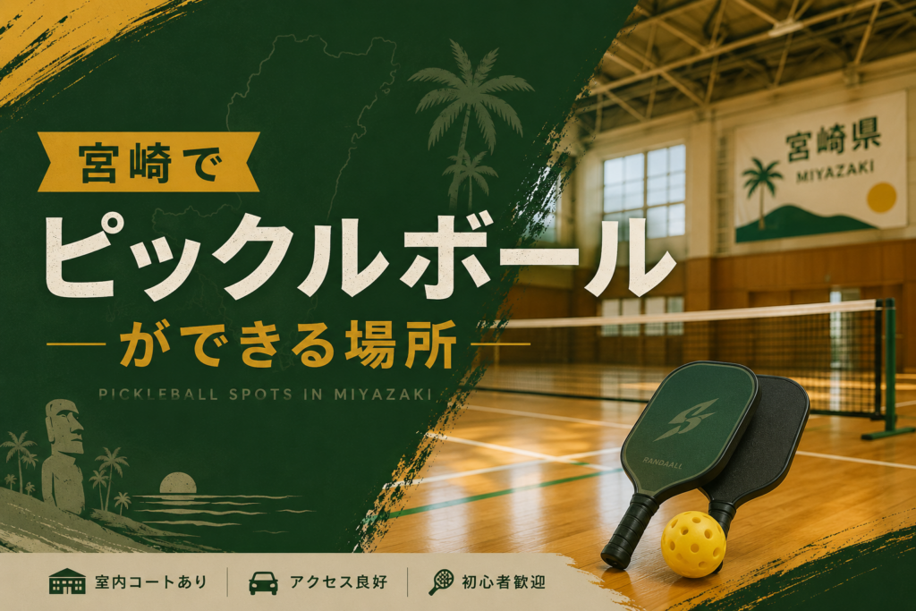 宮崎でピックルボールができる場所