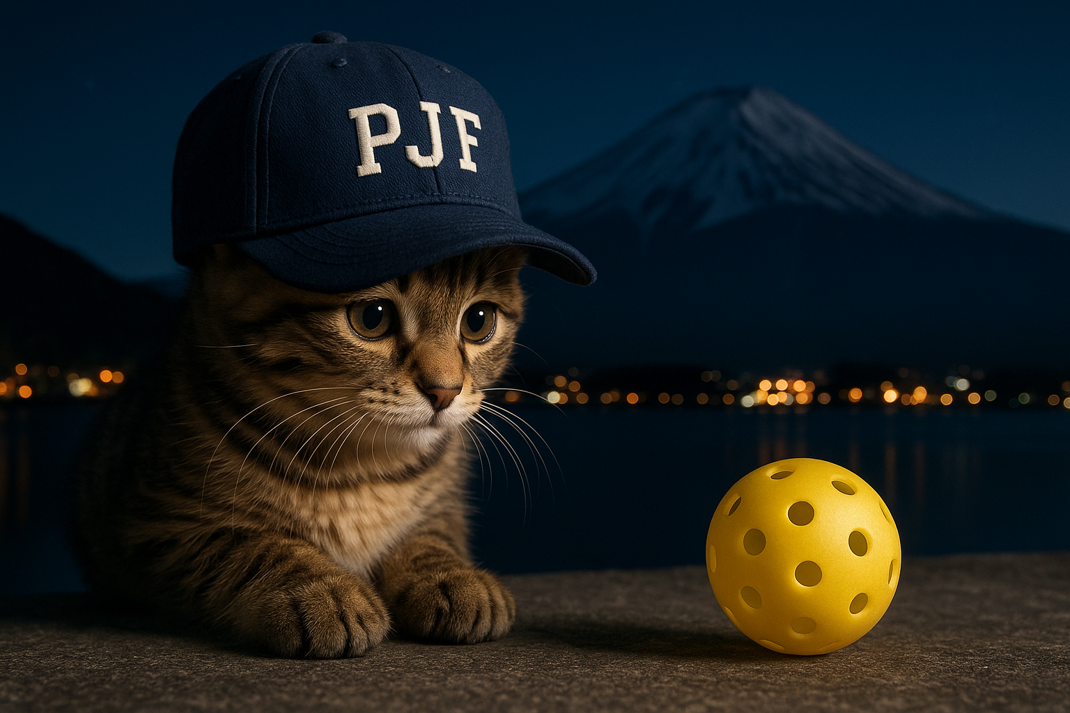 PJFとピックルボールと猫