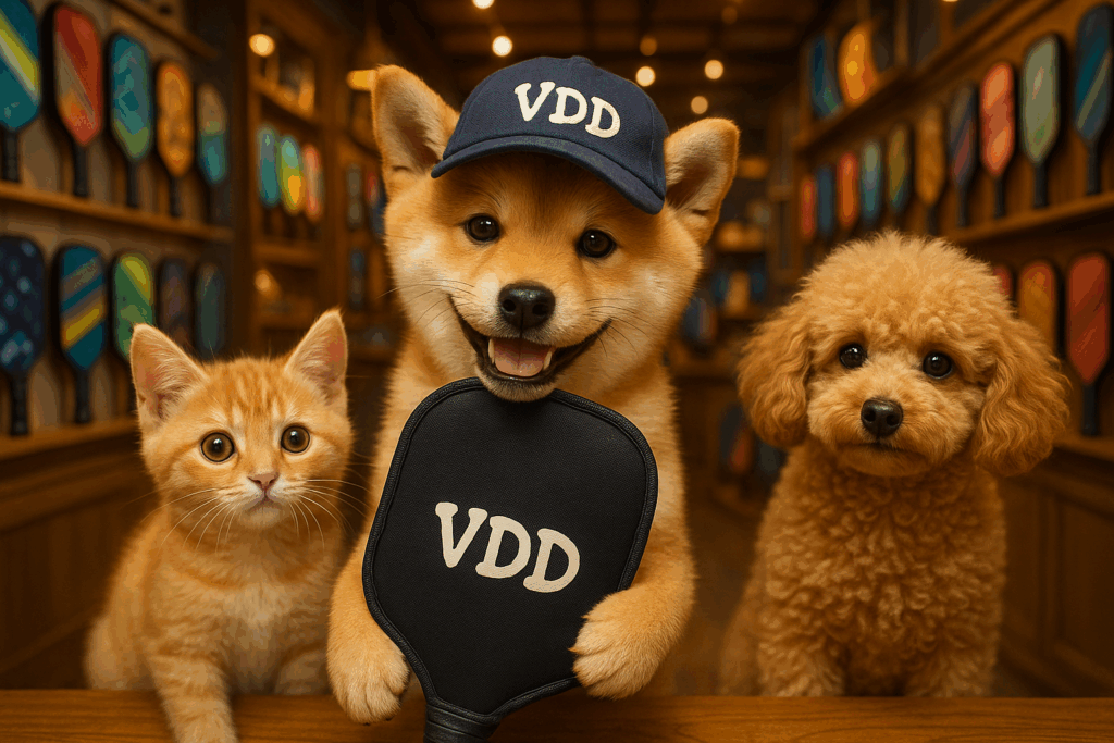 VDD SPORTSのピックルボールパドル