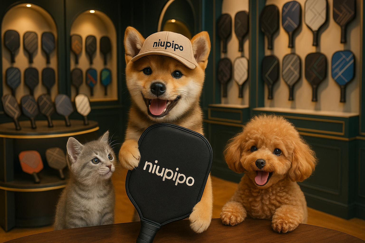 NIUPIPOのピックルボールパドル