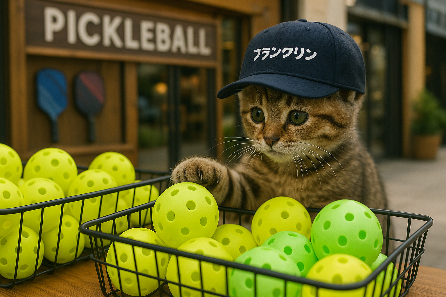 フランクリンとピックルボール
