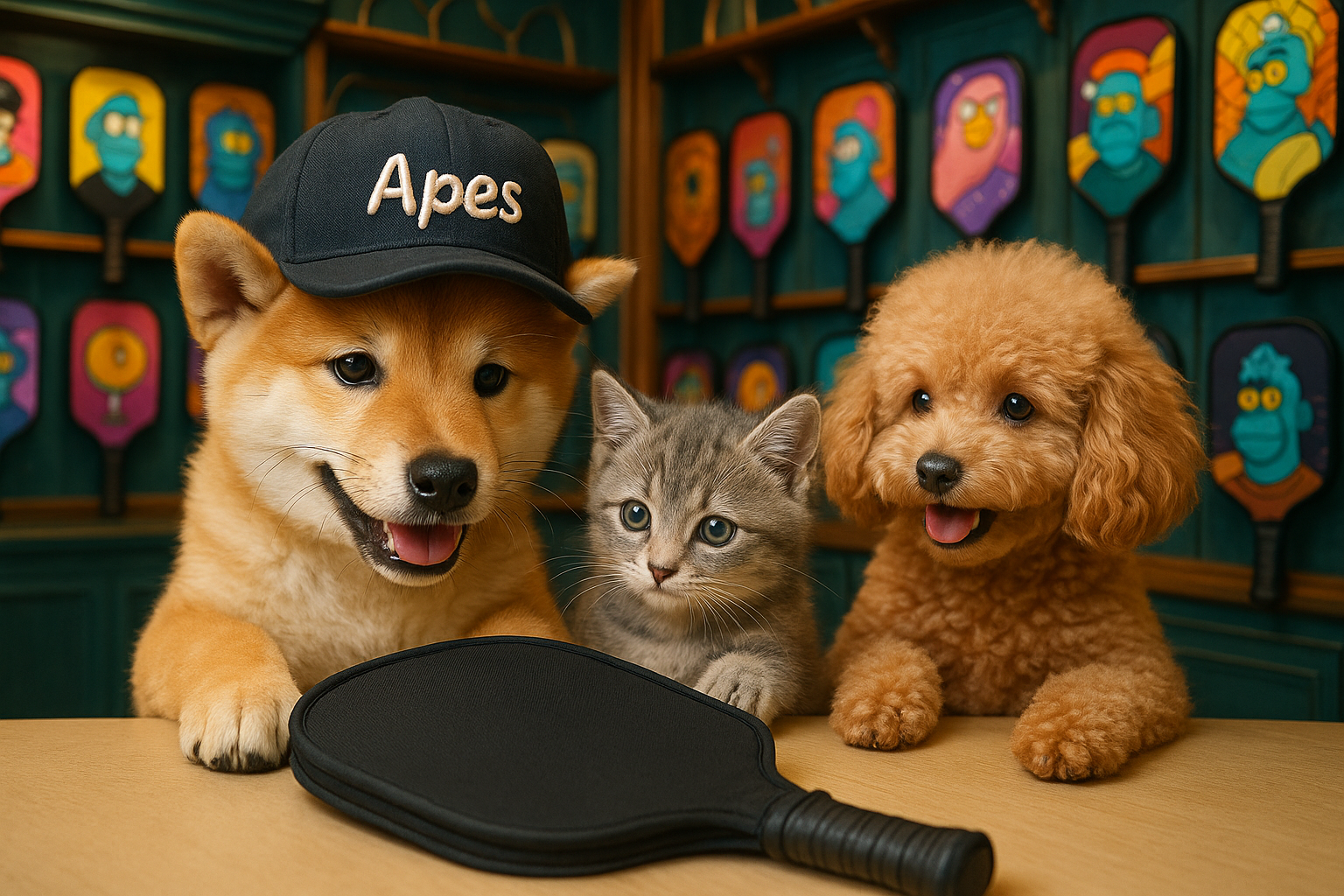 Pickleball Apesのピックルボールパドル