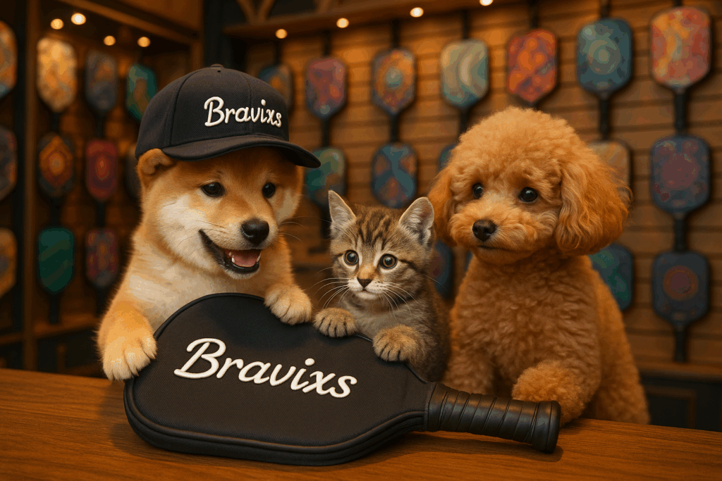 Bravixsのピックルボールパドル