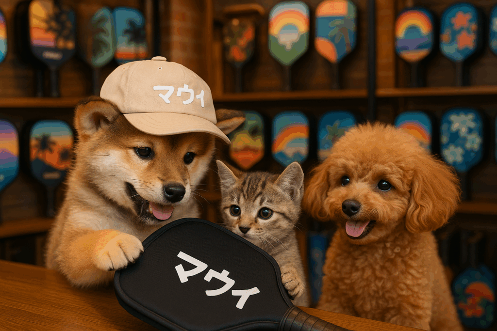 Maui Pickleball Companyのピックルボールパドル