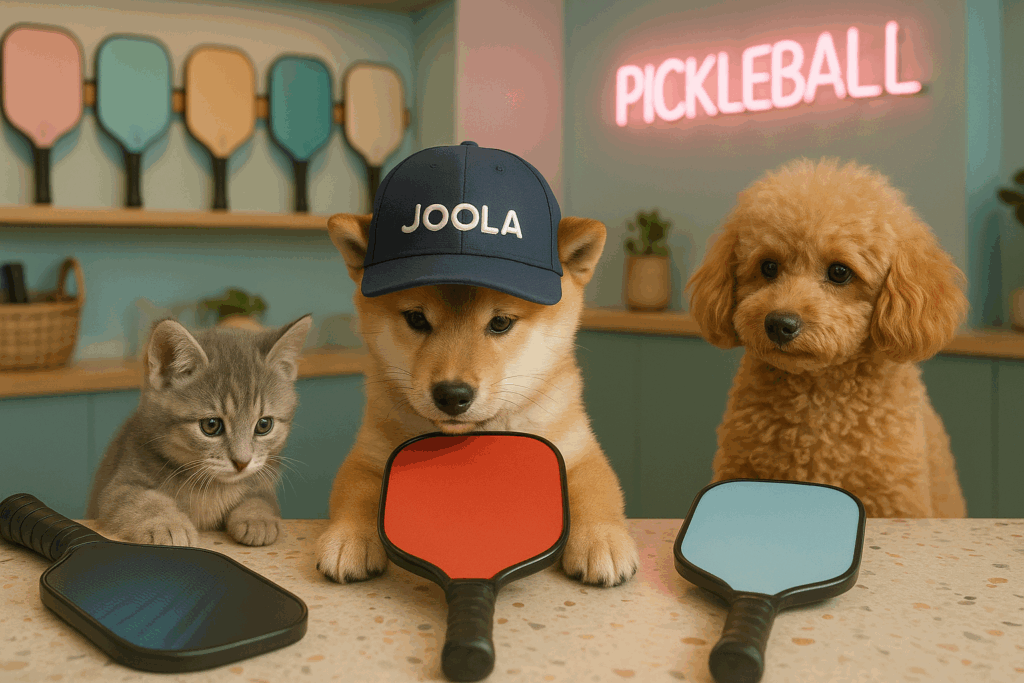 JOOLA(ヨーラ)とピックルボールと犬猫