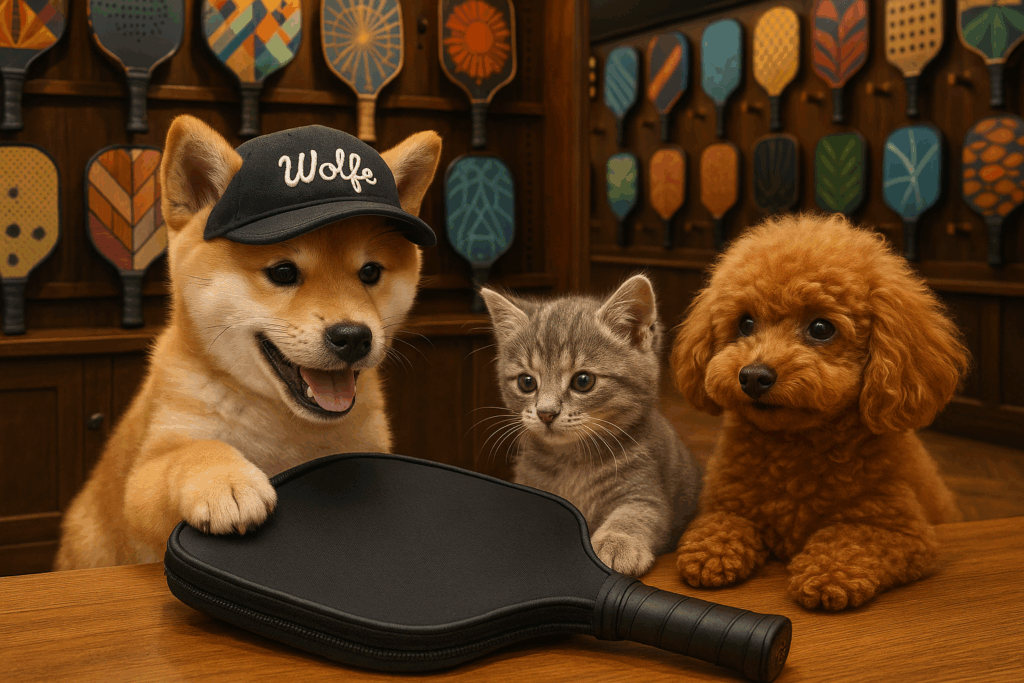 Wolfe Pickleballのピックルボールパドル