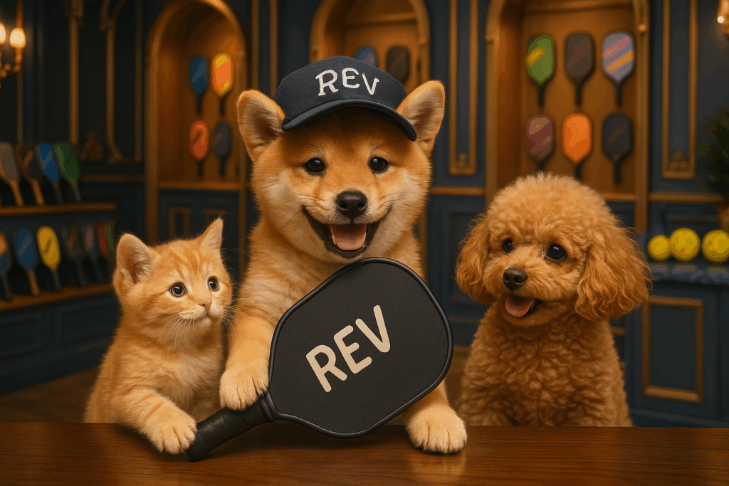 REV Pickleballのピックルボールパドル