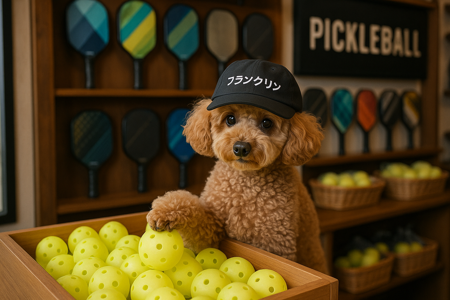 フランクリンとピックルボール