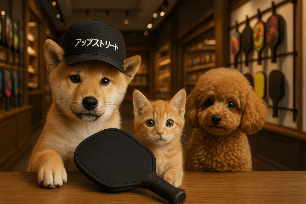 Upstreetのピックルボールパドル