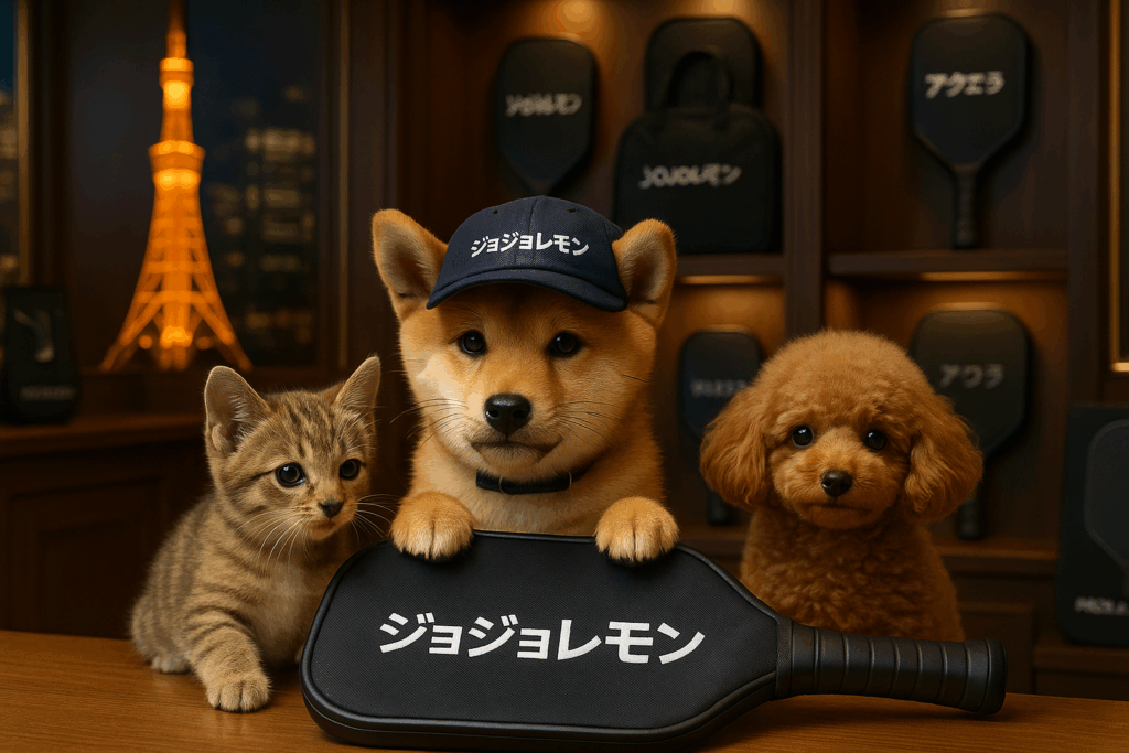 JOJOLEMONのピックルボールパドル