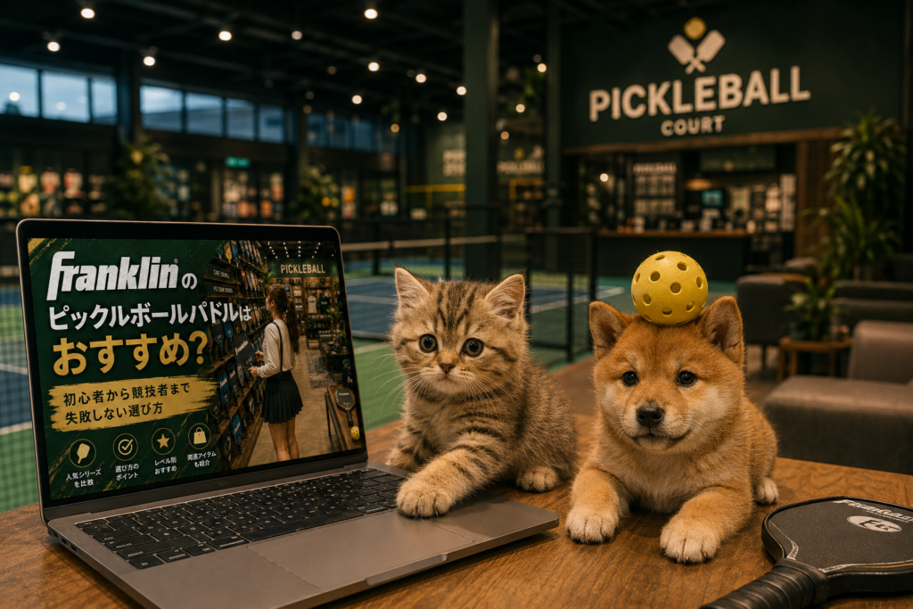 Franklin(フランクリン)のピックルボールパドルはおすすめ?