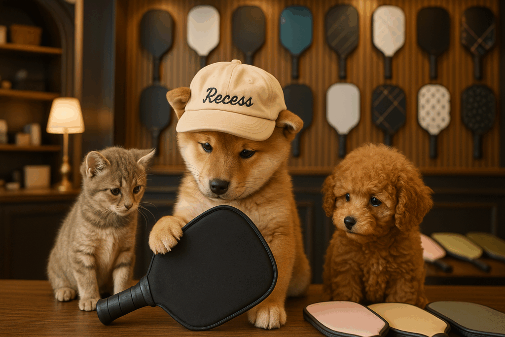 Recess Pickleballのピックルボールパドル