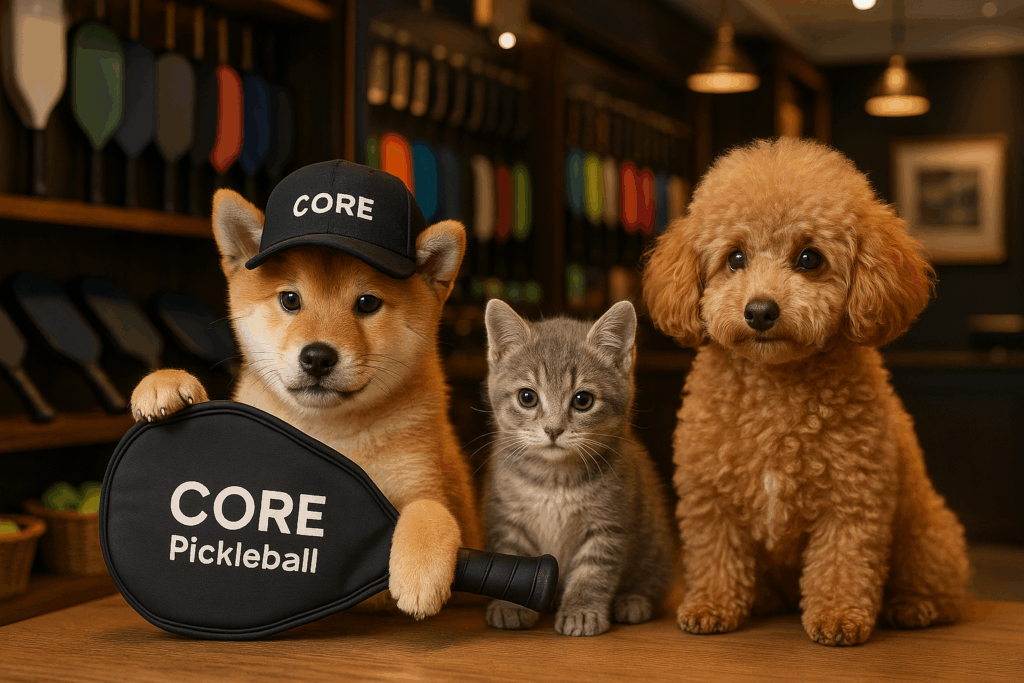 CORE Pickleballのピックルボールパドル