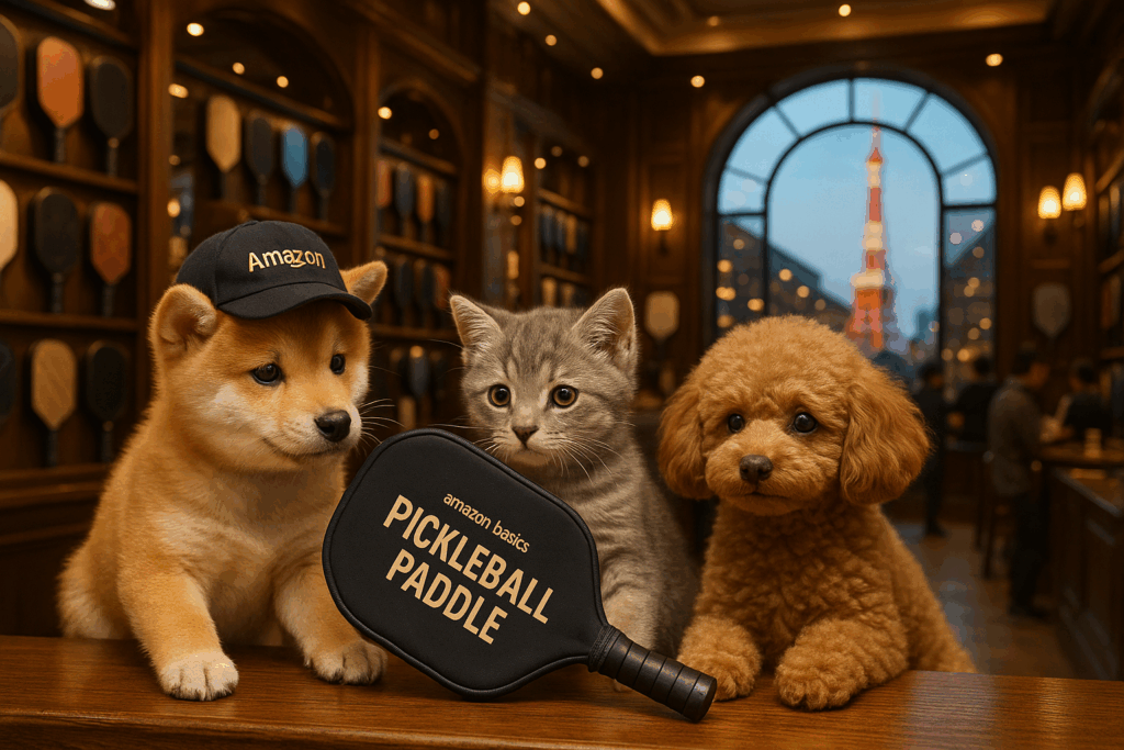 Amazon Basicsのピックルボールパドル