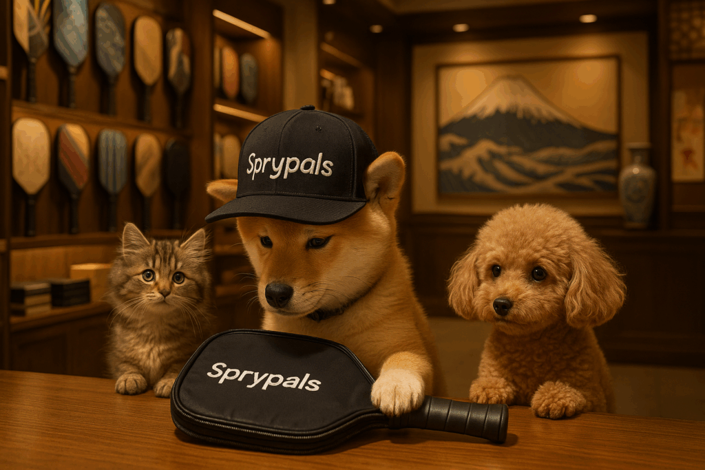 Sprypalsのピックルボールパドル