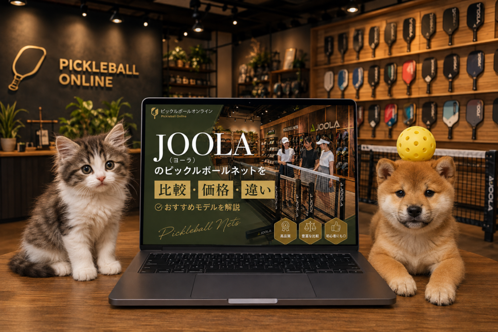 JOOLA(ヨーラ)のピックルボールネットを比較|価格・違い・おすすめモデルを解説