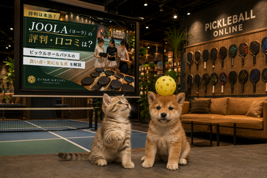 JOOLA(ヨーラ)の評判・口コミは?ピックルボールパドルの良い点・気になる点を解説