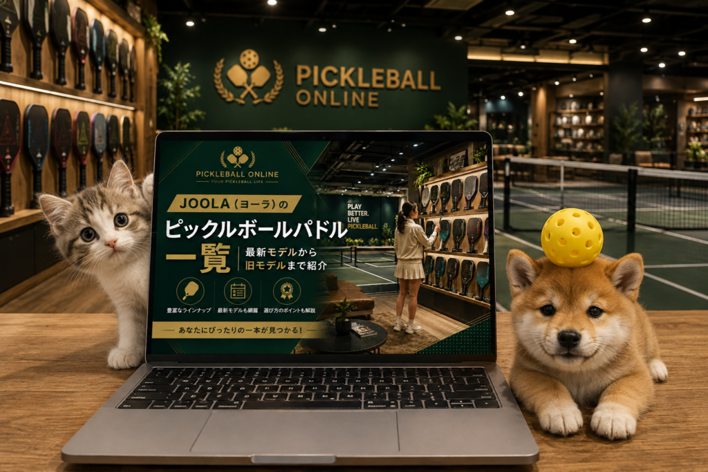 JOOLA(ヨーラ)のピックルボールパドル一覧|最新モデルから旧モデルまで紹介