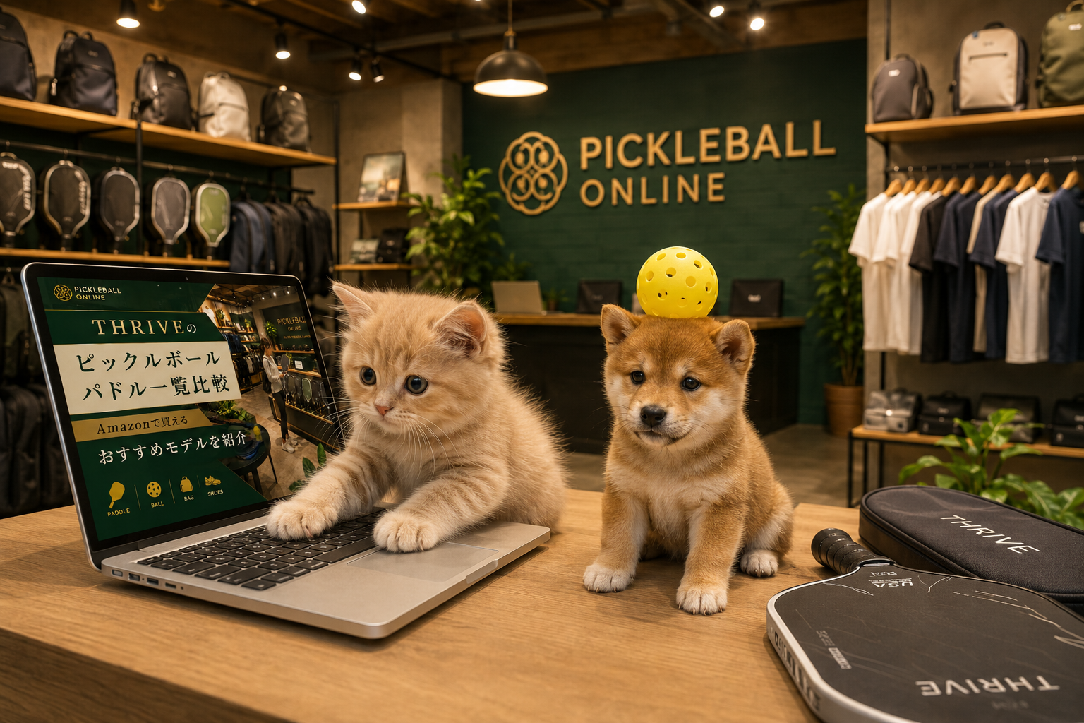 THRIVEのピックルボールパドル一覧比較｜Amazonで買えるおすすめモデルを紹介