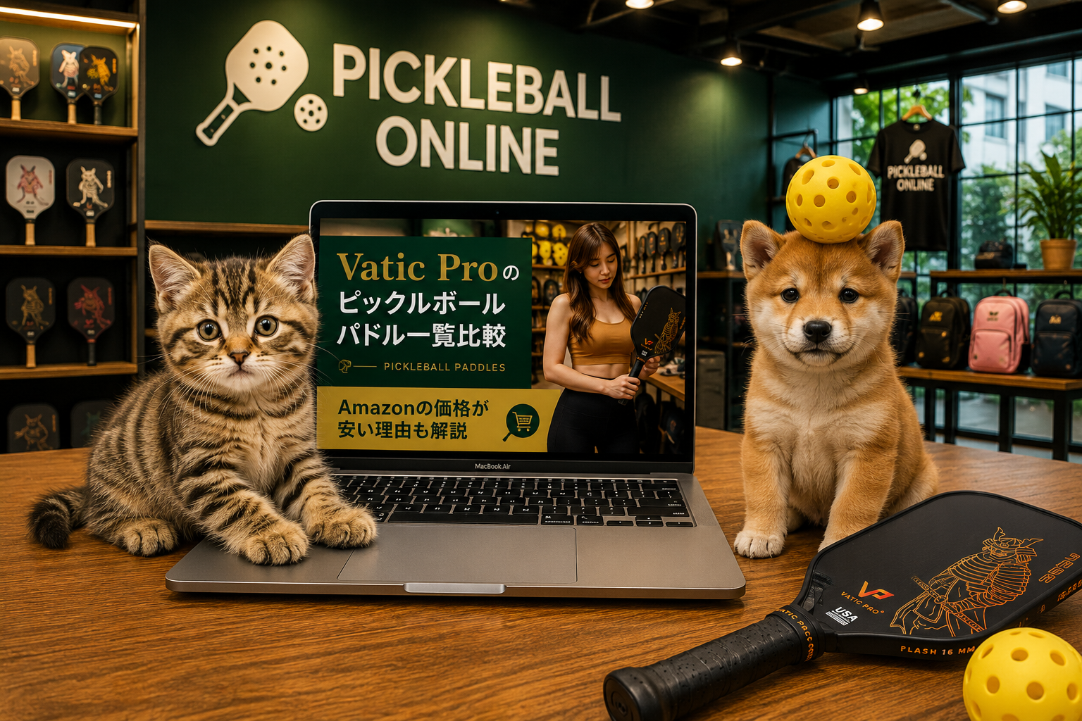 Vatic Proのピックルボールパドル一覧比較｜Amazonの価格が安い理由も解説