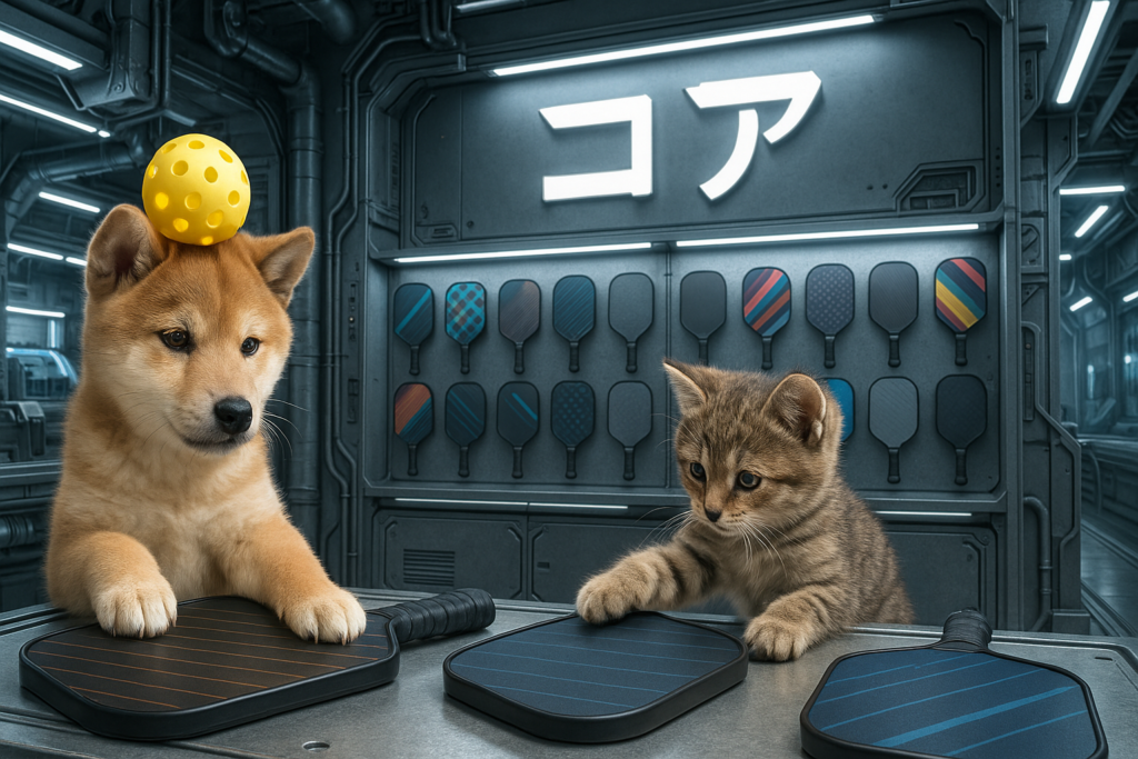 ピックルボールパドルの「コア」