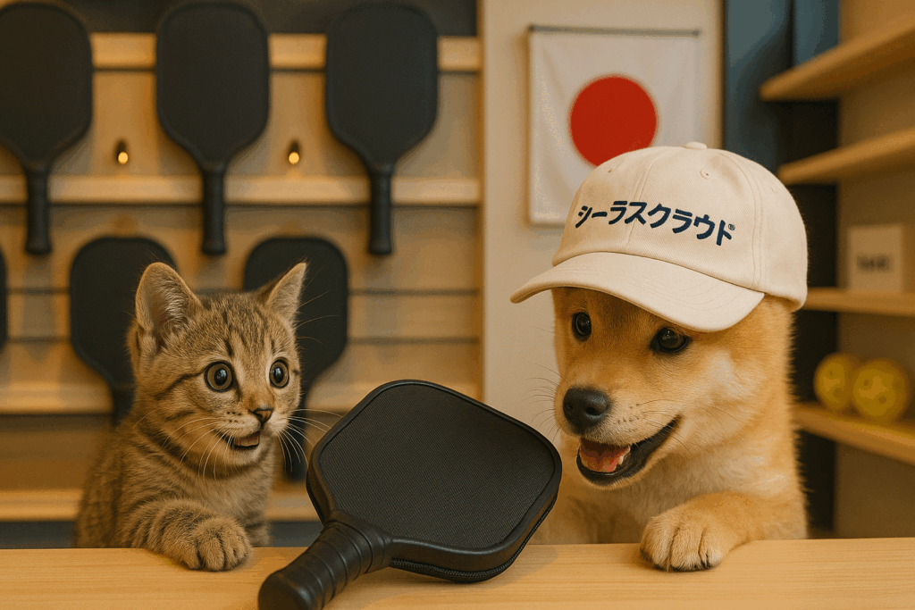 CirrusCloud(シーラスクラウド)のピックルボールパドル