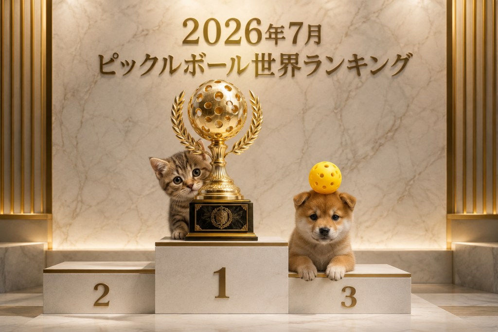 2026年7月のピックルボール世界ランキング