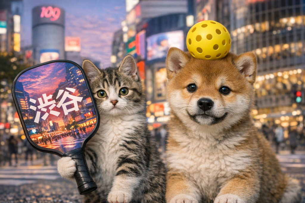 渋谷区✕ピックルボール