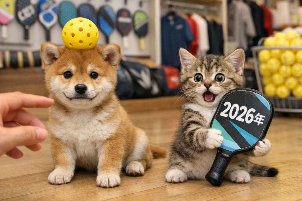 ピックルボールパドルの選び方