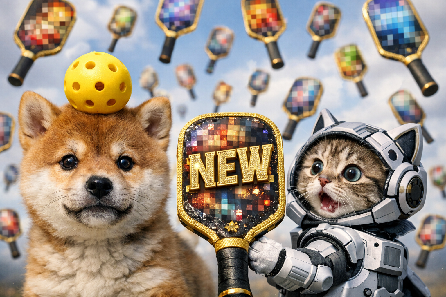 最新モデルのピックルボールパドル(ラケット)