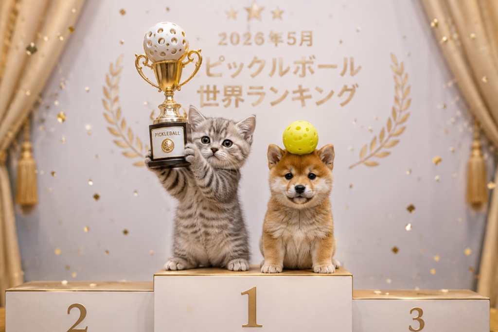 ピックルボール世界ランキング（2026年5月）