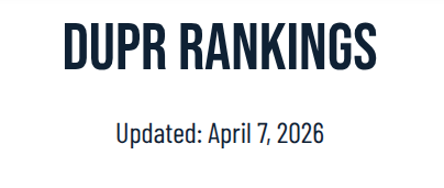 DUPRの世界ランキングが更新された日