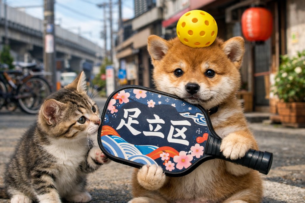 足立区✕ピックルボール