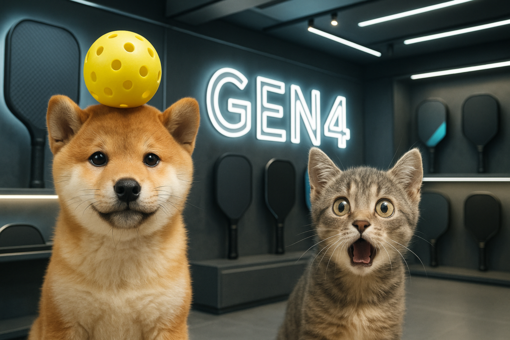 GEN4のピックルボールパドル