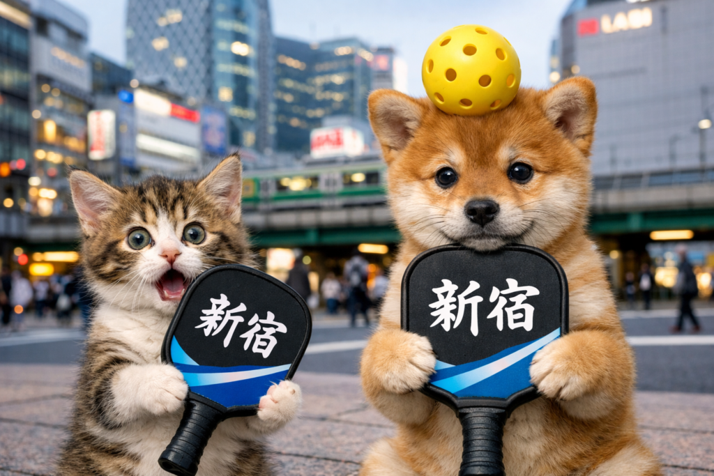 新宿区✕ピックルボール