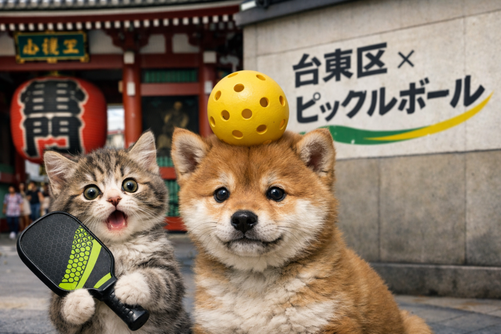 台東区✕ピックルボール
