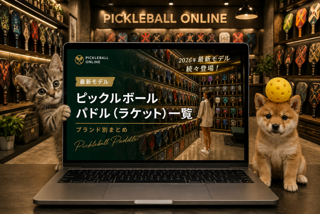 最新モデルのピックルボールパドル(ラケット)一覧｜ブランド別まとめ