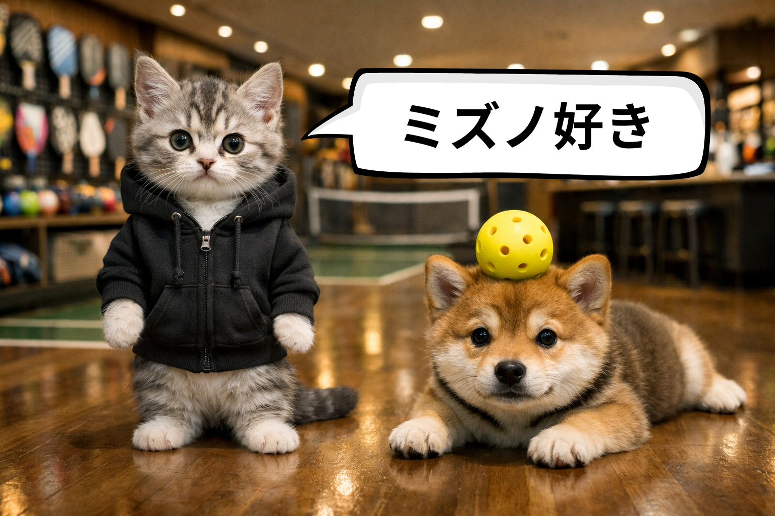 ミズノ✕ピックルボールウェア