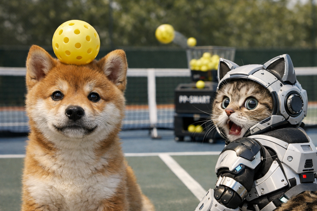 ピックルボール練習マシン