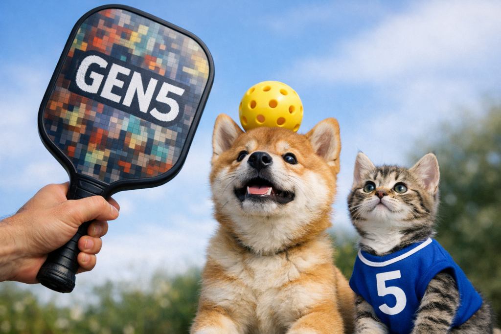 GEN5のピックルボールパドル