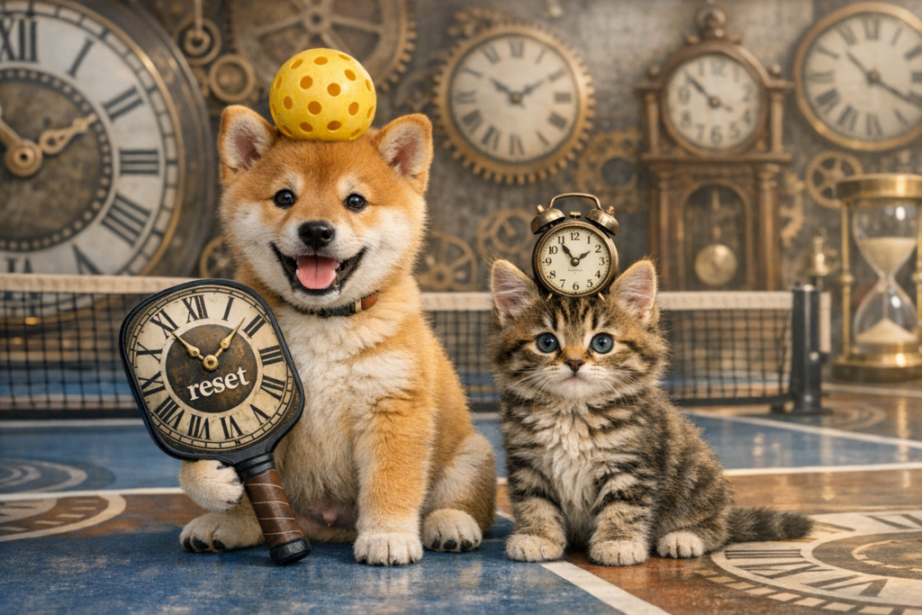 ピックルボールの「リセット」