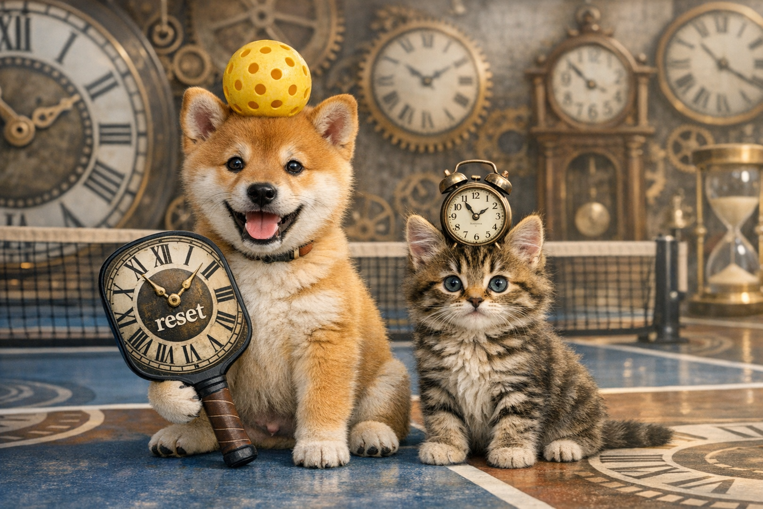 ピックルボールの「リセット」