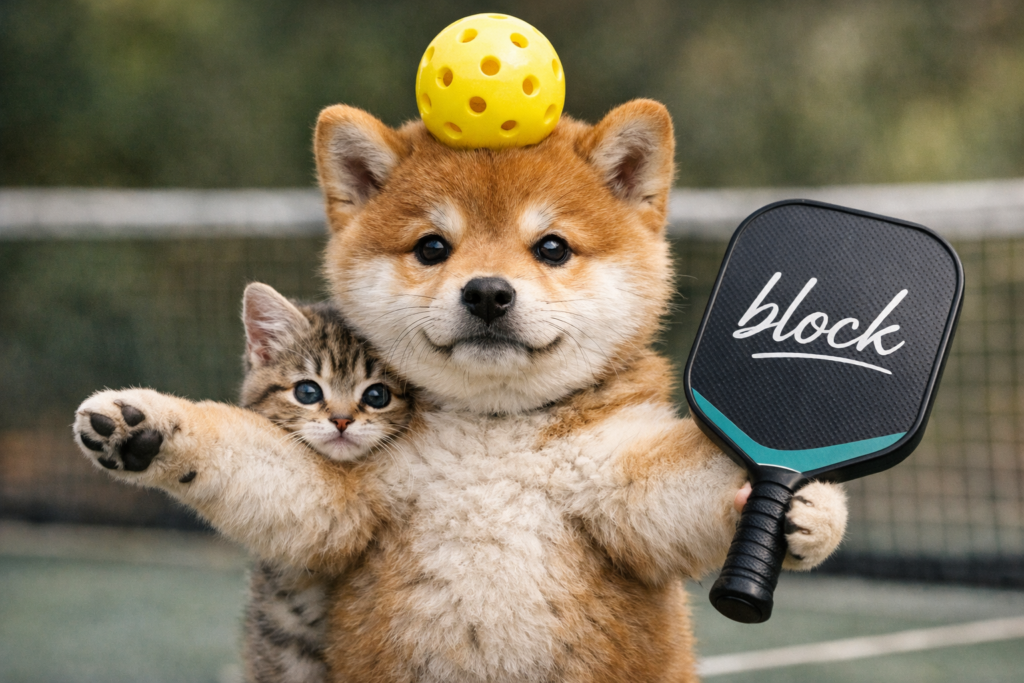 ピックルボール✕ブロック