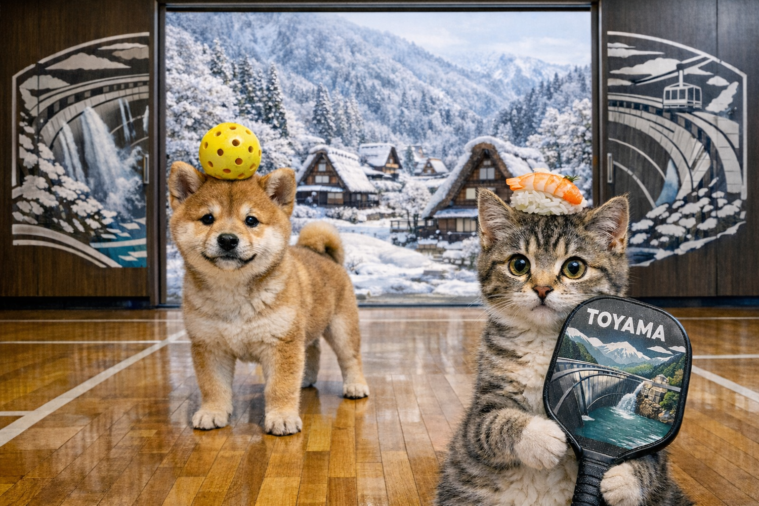 富山✕ピックルボール