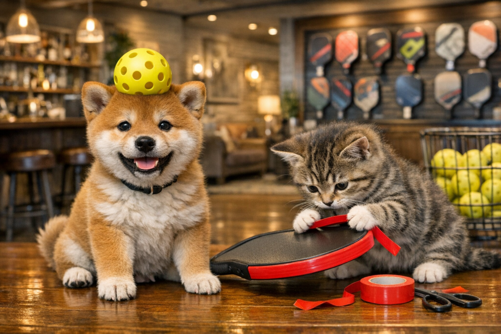 ピックルボールのエッジガード